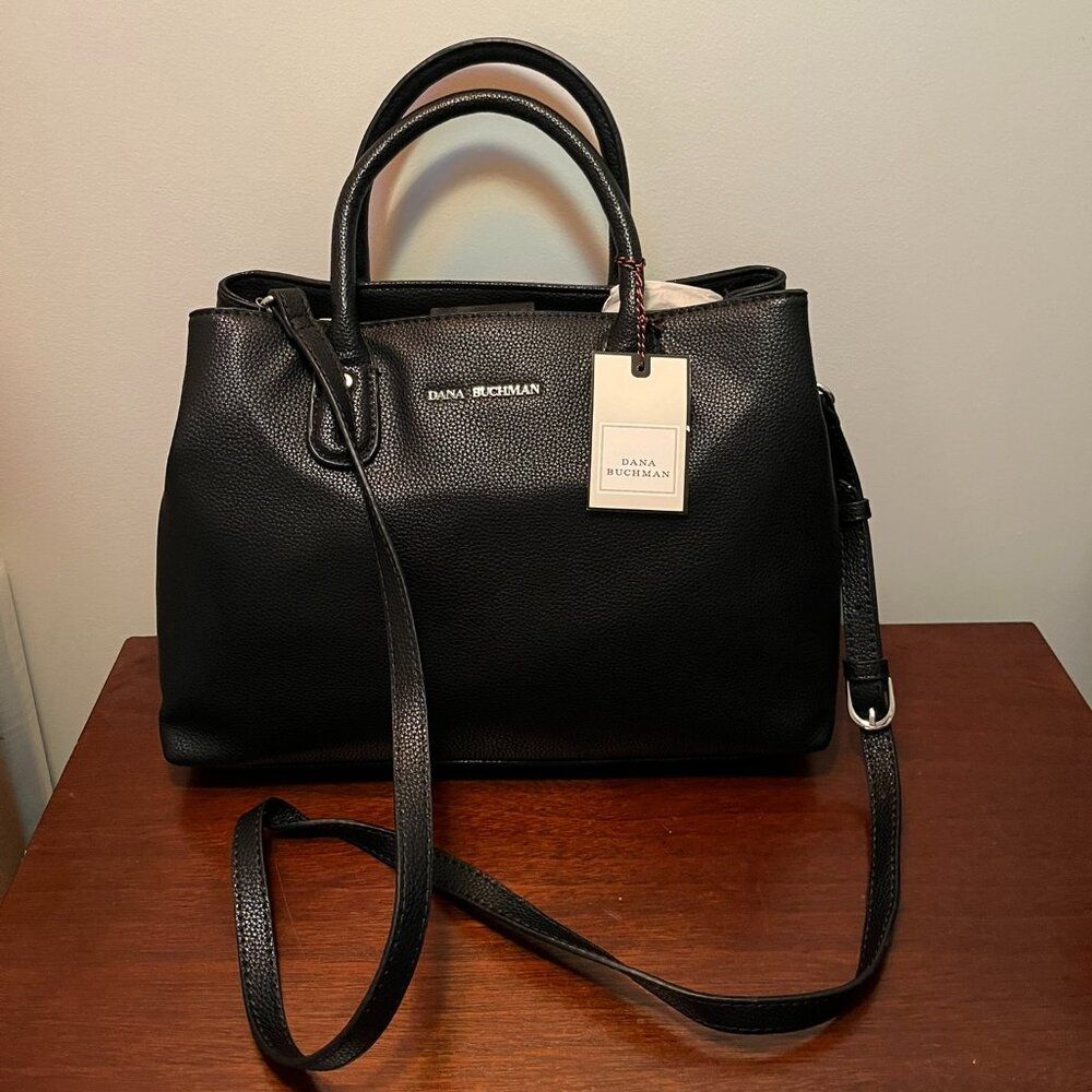 Dana Buchman Black Shoulder Purse NWT